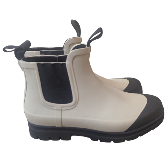 Everlane Chelsea Rain Boots in Stone Size 9 - Picture 3 of 8